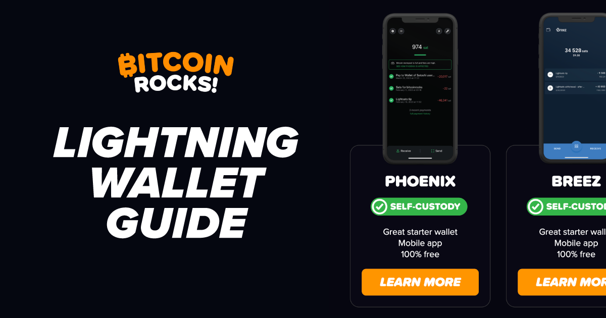 Bitcoin Lightning Wallet Guide Bitcoin Rocks